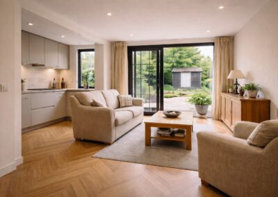 Complete Woonkamer & Keukenrenovatie – Bussum